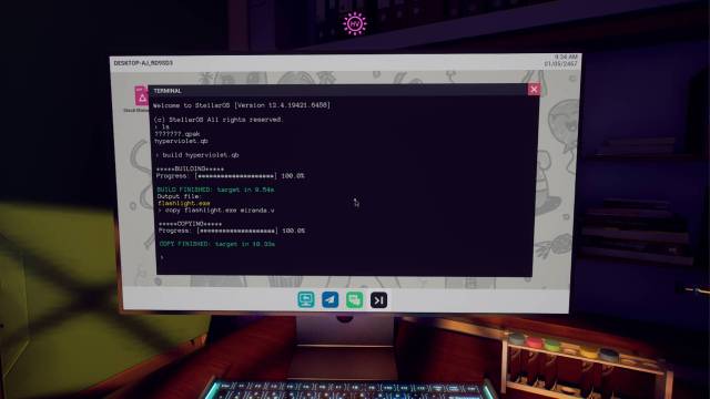 Rivage Amaan computer terminal commands for flashlight upgrade