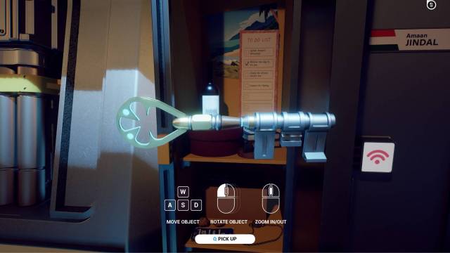 Rivage Configurable Key in Miranda's Locker