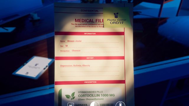 Rivage Amaan medical file with Planta Center password