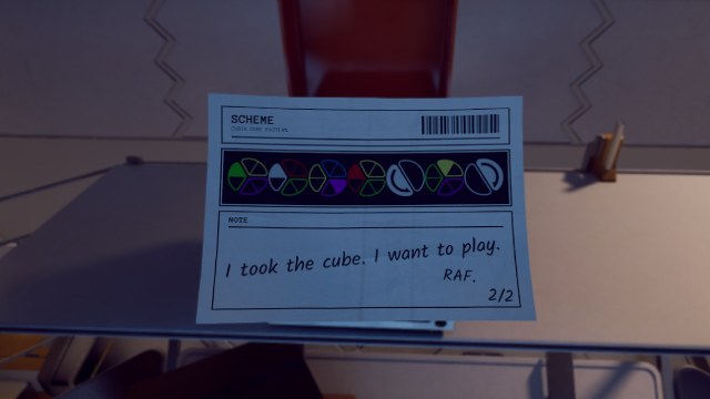Rivage Cubik Cube puzzle sequence instructions