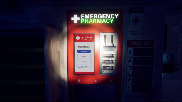 Rivage Pharmacy for pod bay access and batteries in kitchen