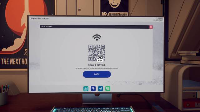 Rivage barcode scan for contactless access upgrade
