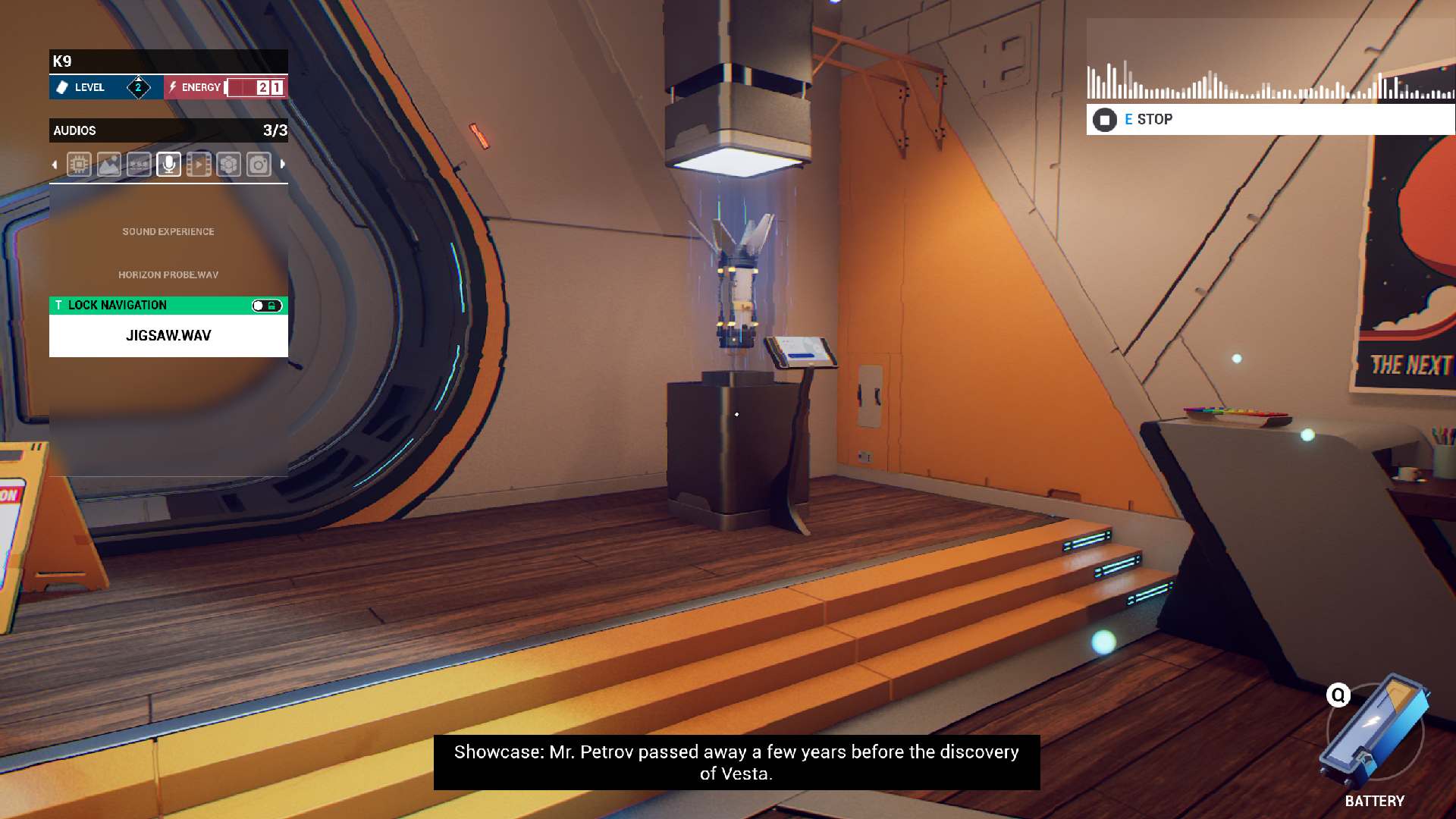 Rivage Lobby Area With Computer needing Horizon Probe creator's name