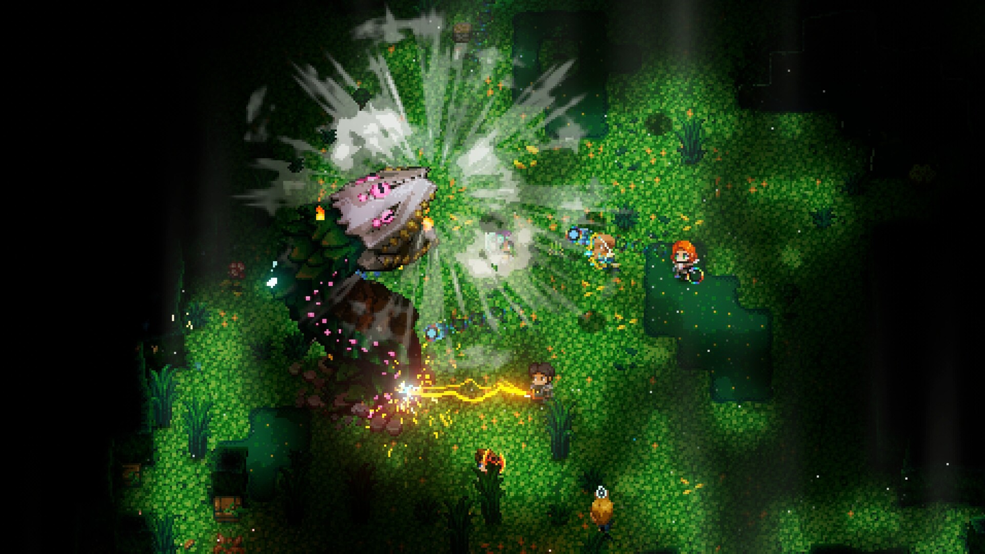 Core Keeper boss fight