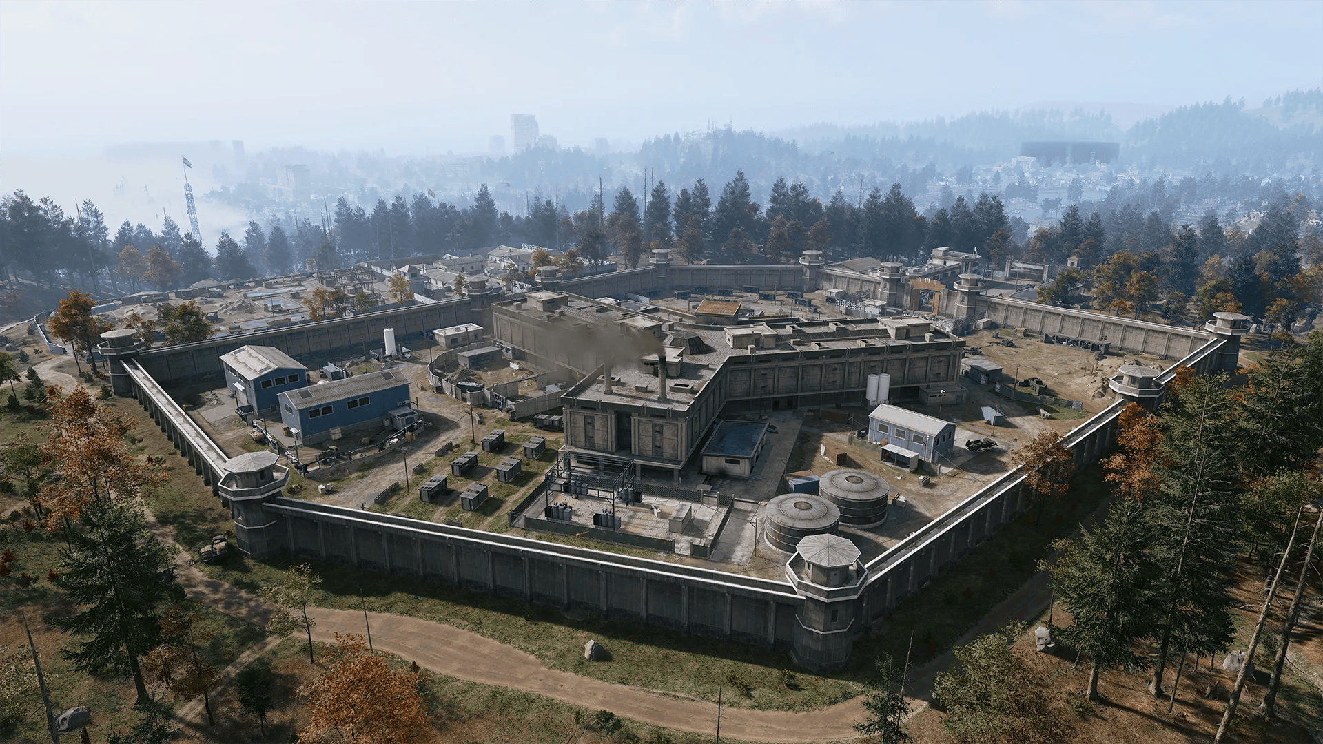 An image of the Prison in DMZ