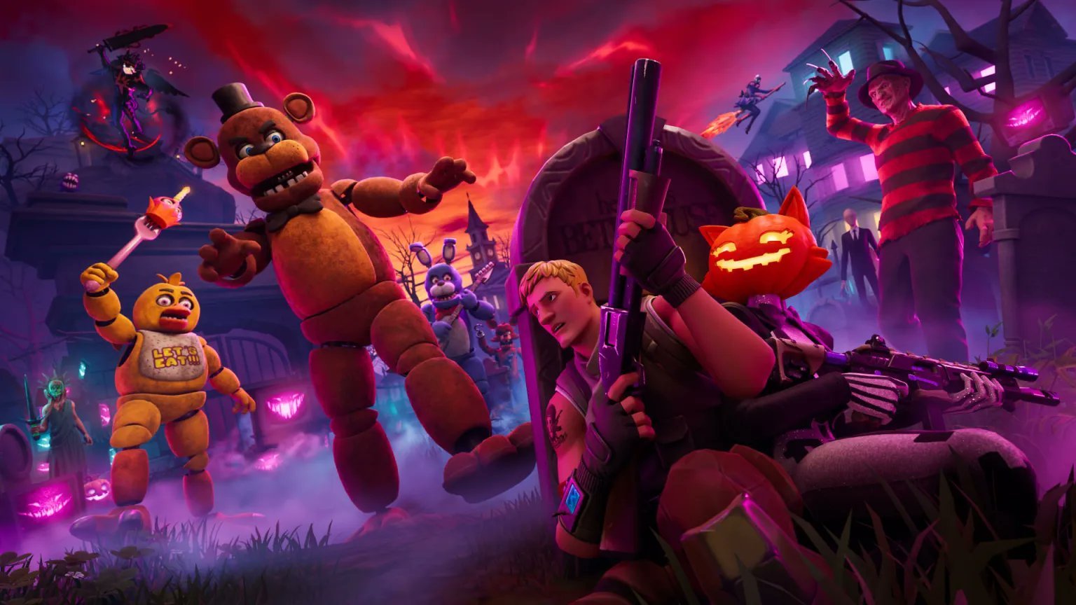 Keyart for Fortnitemares 2026