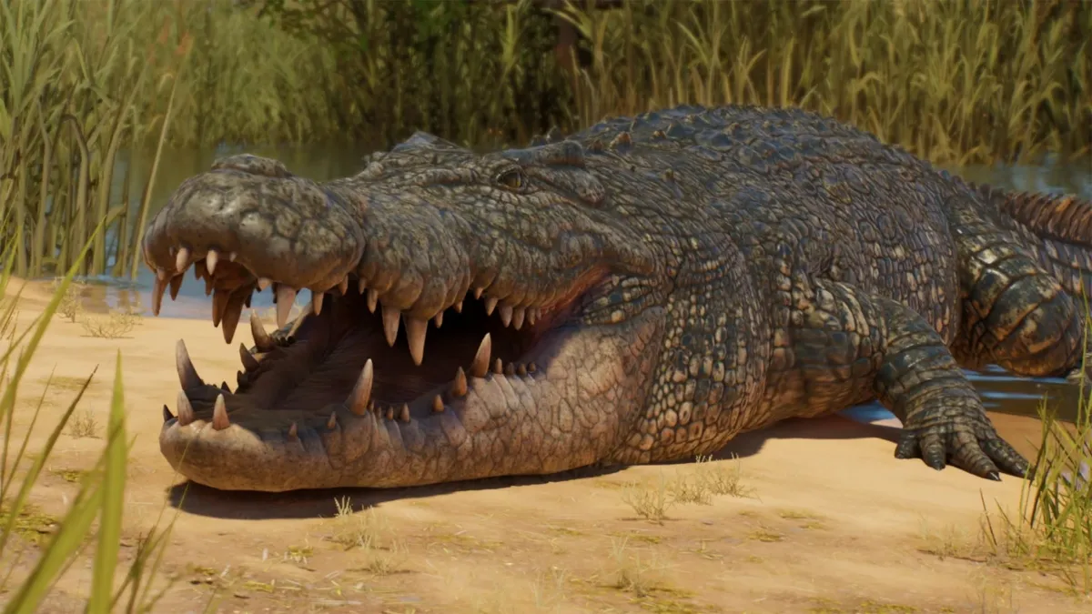 A Crocodile in Planet Zoo 2