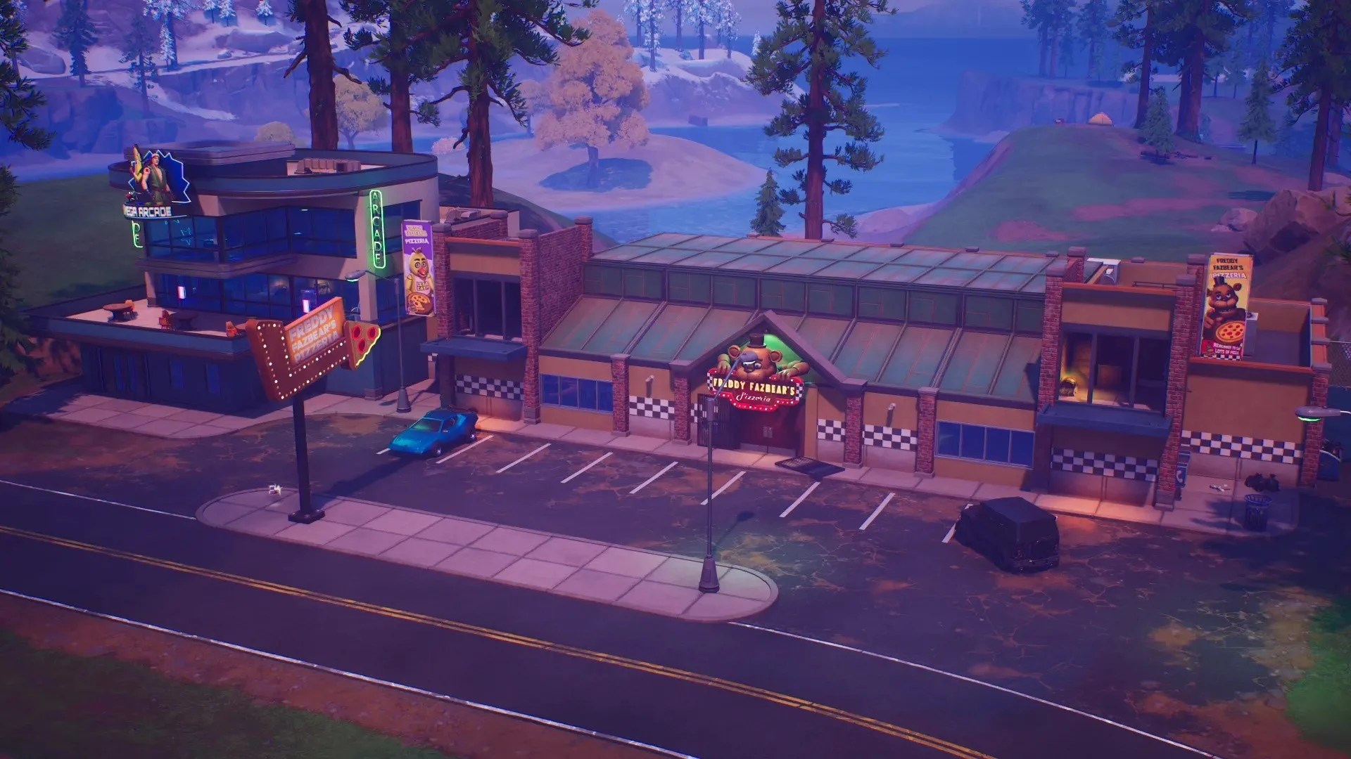 Freddy Fazbear Pizzeria in Fortnite