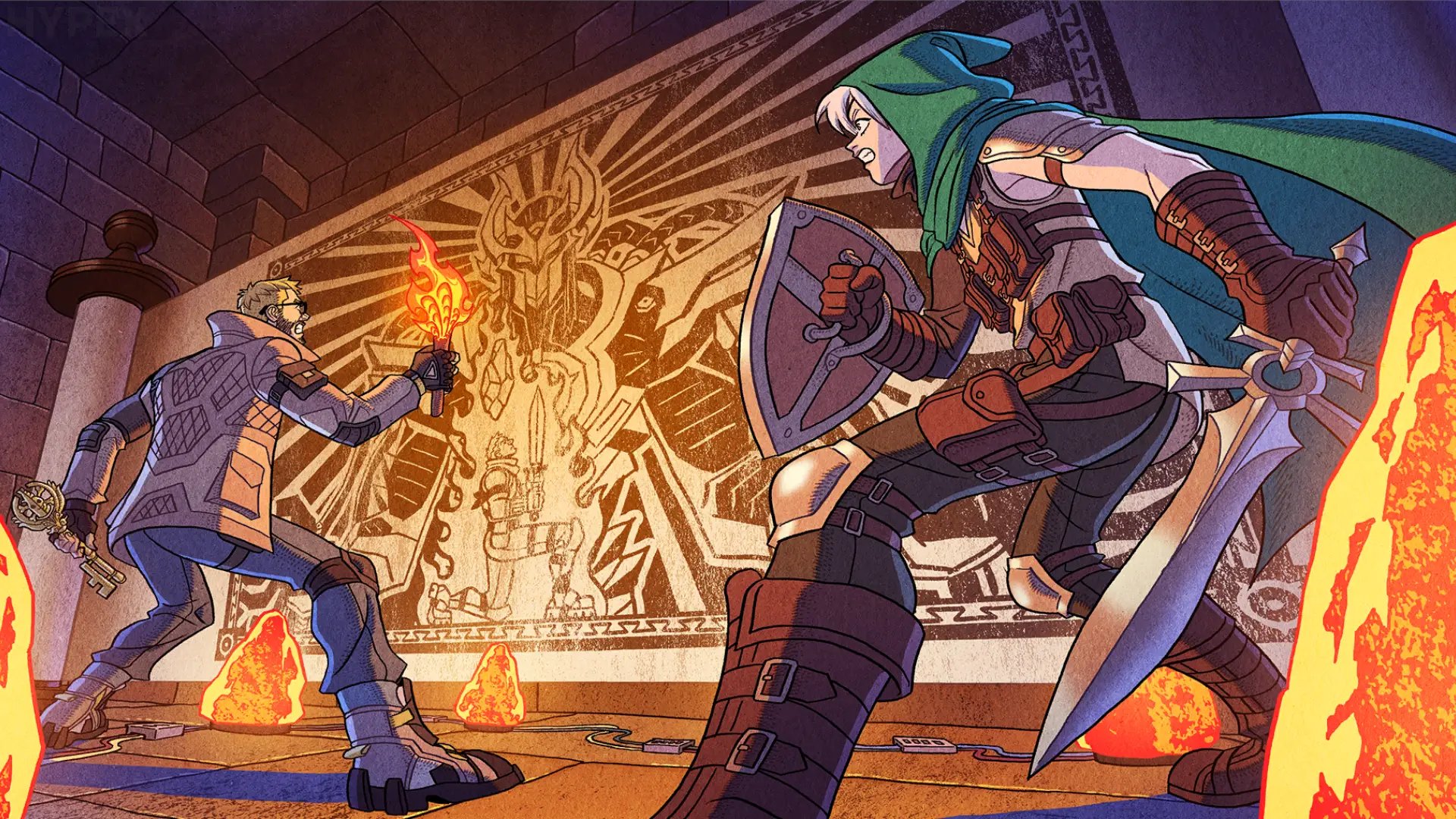 New lore loading screen in Fortnite