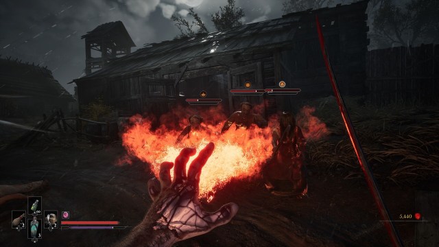 Valor Mortis Fire Transmutation in action