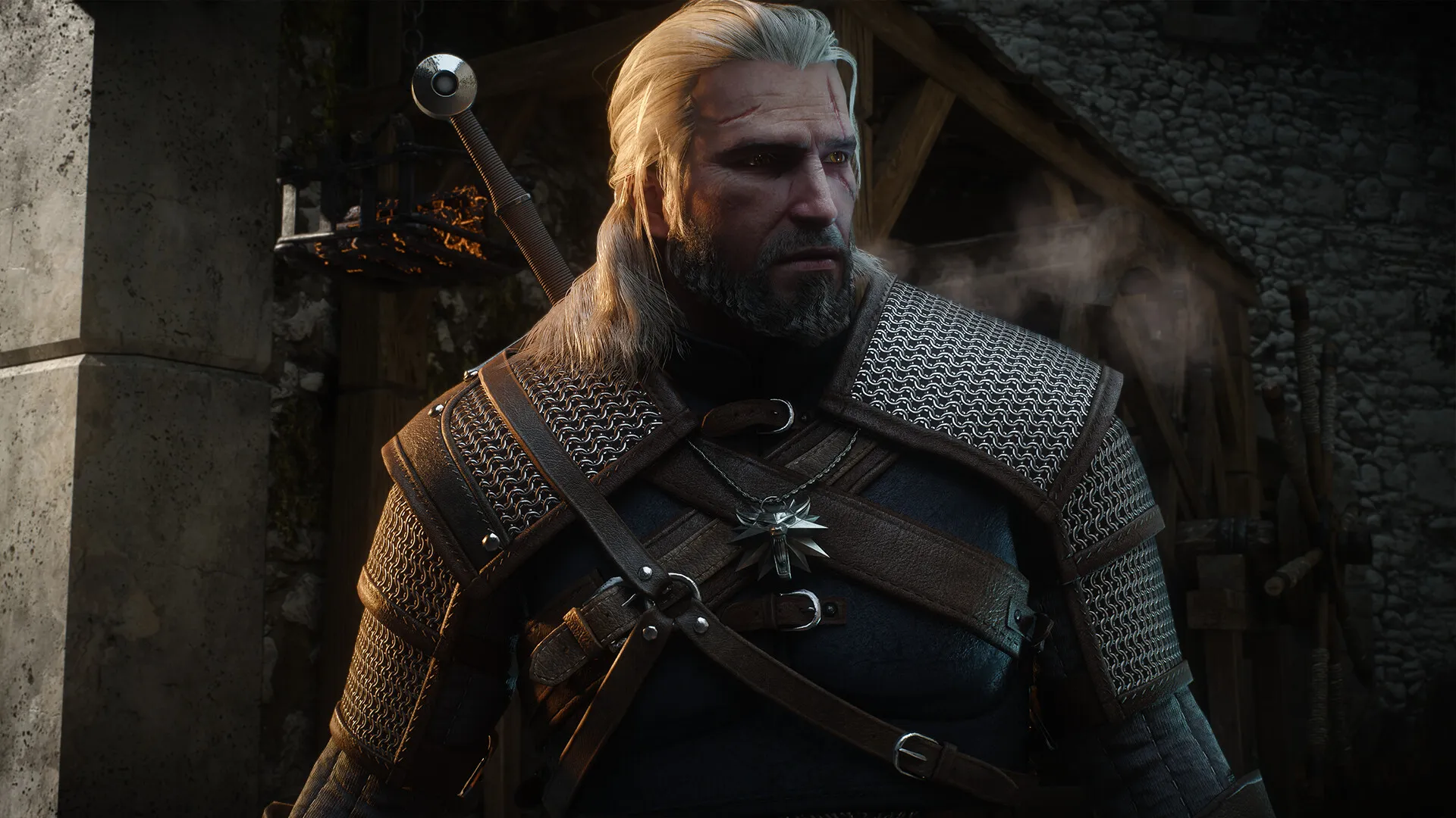 Witcher 3 Remastered Geralt