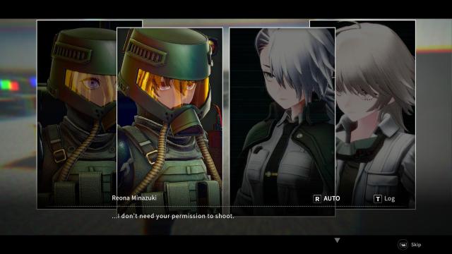 ANOMALITH character dialogue