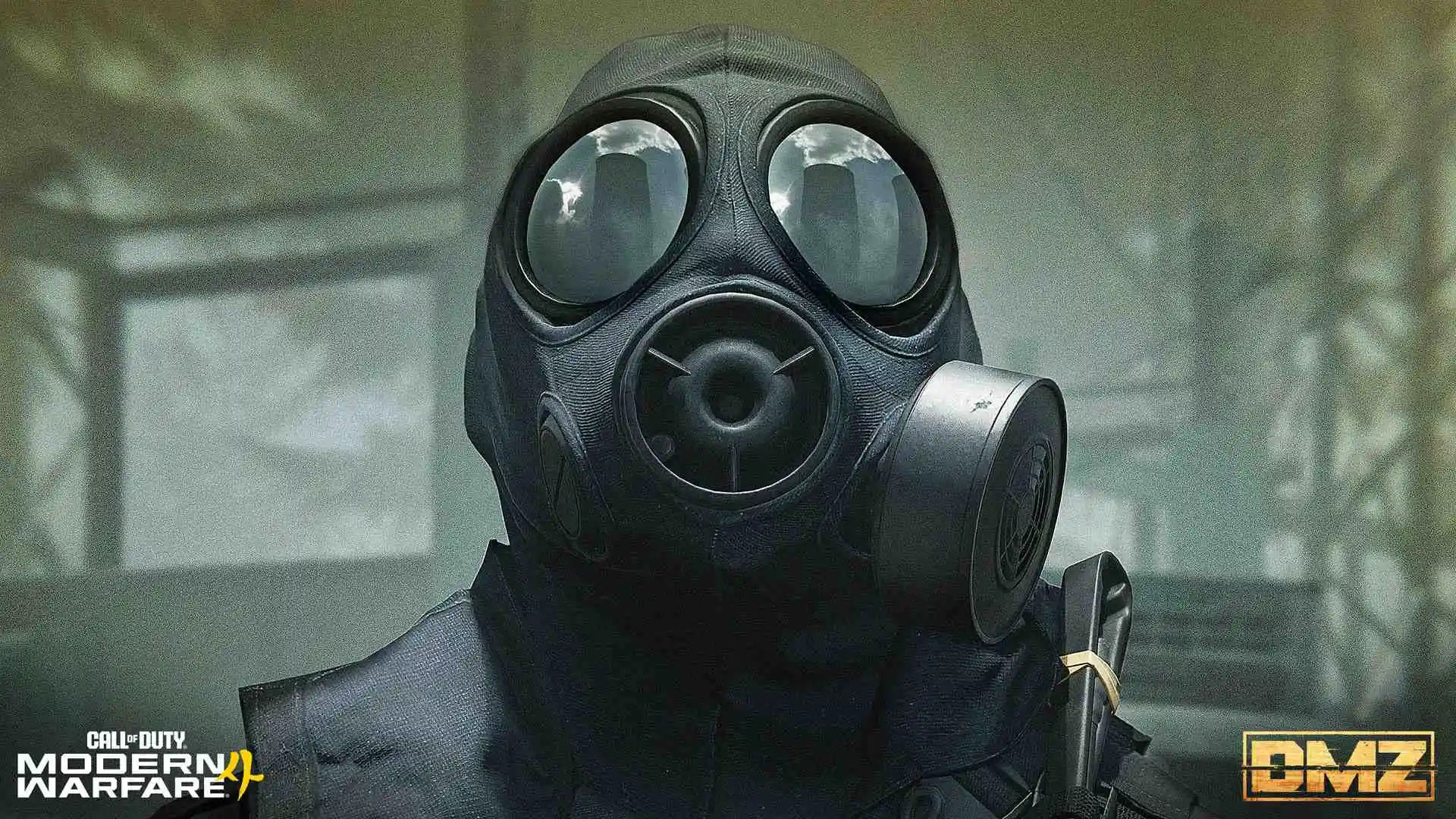 Call of Duty Modern Warfare 4 DMZ mode character mask close up