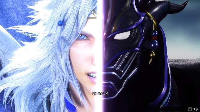 Final Fantasy Resonance Cecil HD cutscene vision resonance attack