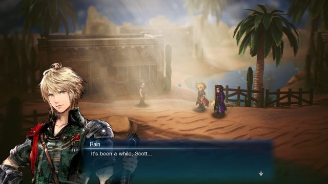 Final Fantasy Resonance Chapter 1 Rain speaking in side quest