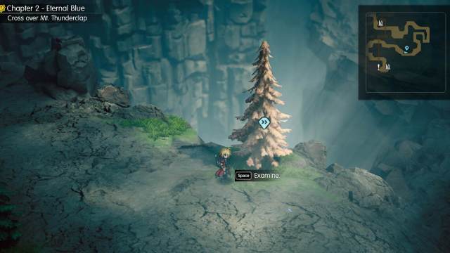 Final Fantasy Resonance Chapter 2 side quest 1 tree on mountain