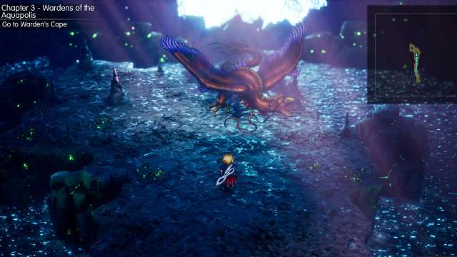 Final Fantasy Resonance chapter 3 cave master bird boss
