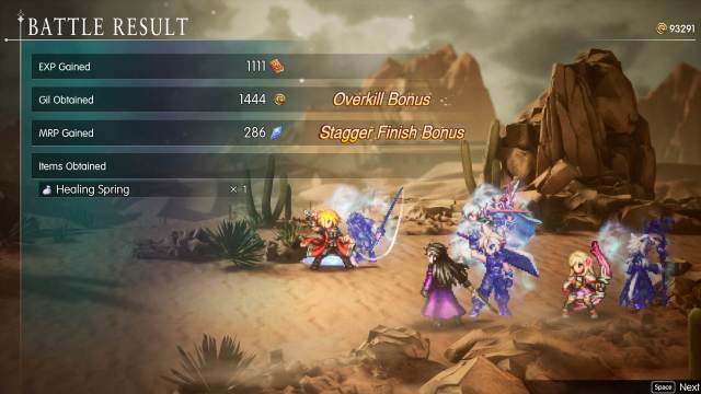Final Fantasy Resonance chapter 4 cactuar farm MRP rewards