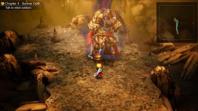Final Fantasy Resonance chapter 4 cave master boss monster Gogmagog giant man