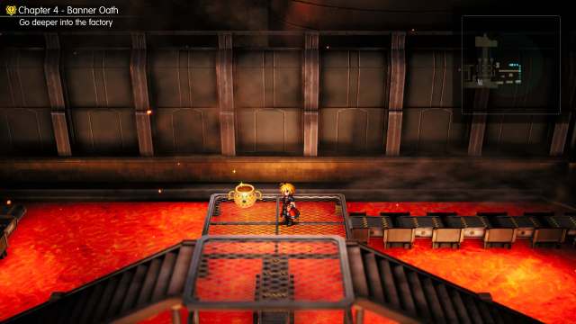 Final Fantasy Resonance chapter 4 crimson pot location in weapons factory