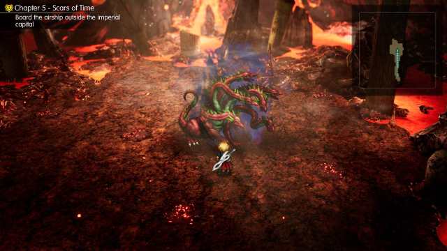 Final Fantasy Resonance chapter 4 pyrodragon lair