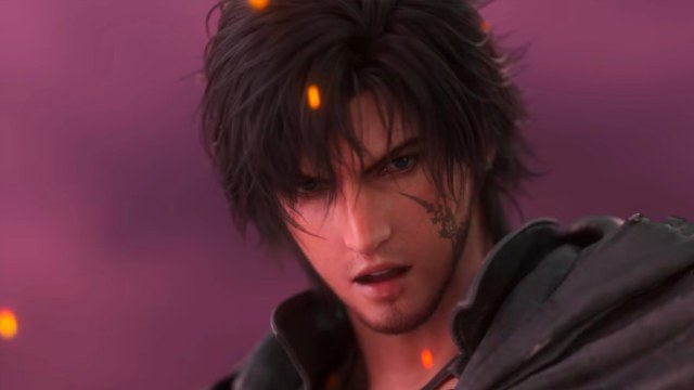 Final Fantasy Resonance Clive HD cutscene vision resonance attack