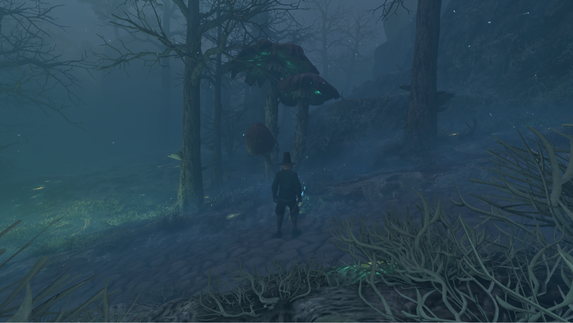 Shroud Mushroom Stalk in Enshrouded