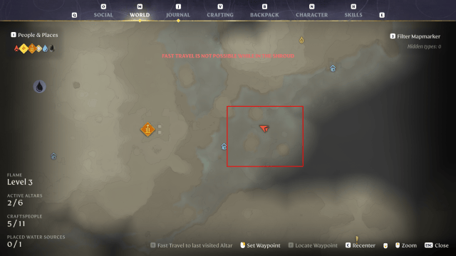 Shroud Mushroom location in Enshrouded