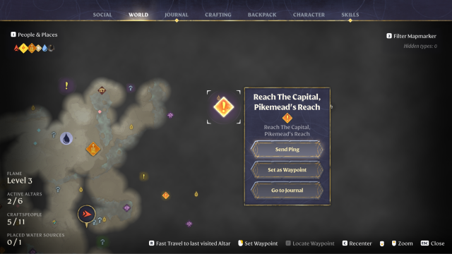 Fell Wispwyvern boss location Enshrouded