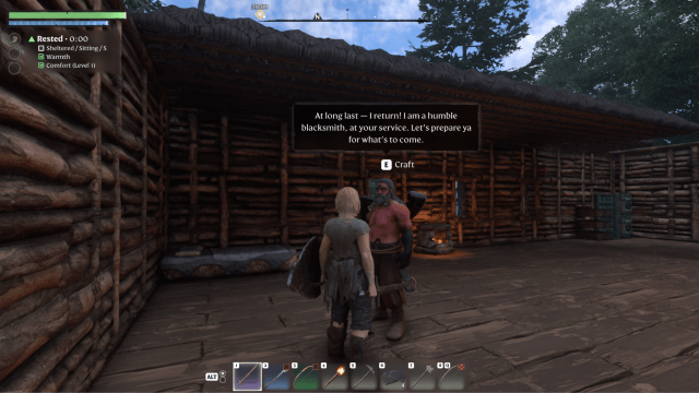 Enshrouded Blacksmith NPC