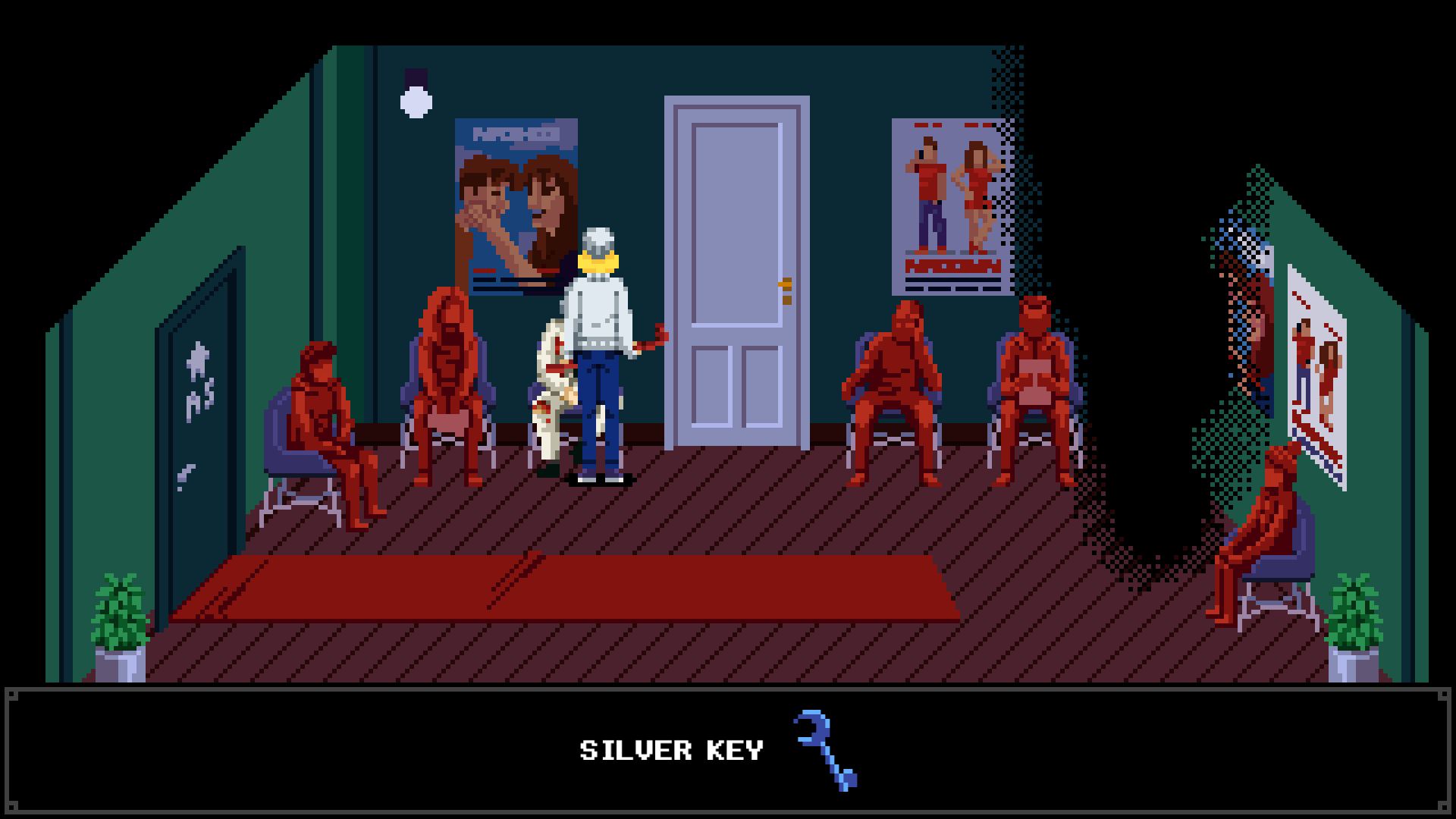 Tenebris Somnia receiving silver key from sanguis