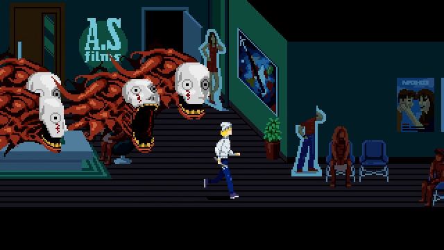 Tennebris Somnia three monsters chasing julie