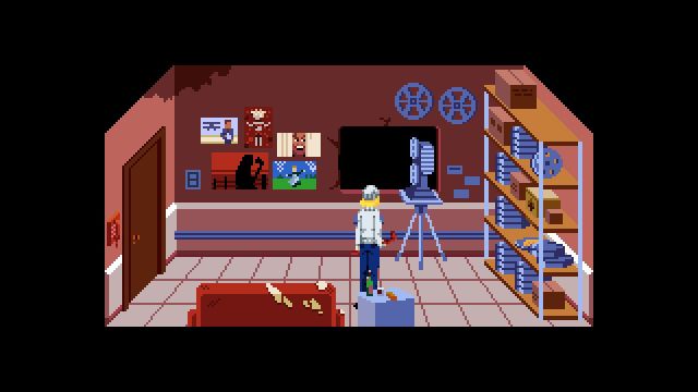 Tennebris Somnia movie projection room