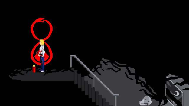 Tennebris Somnia sealed red candle stairway