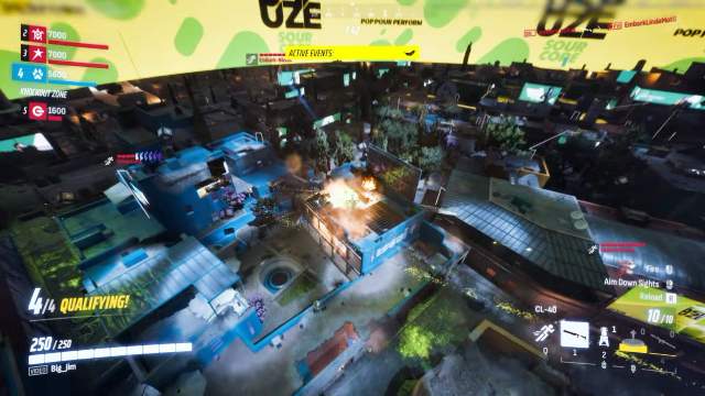 The Finals Solo Showdown game mode blast off firing rockets in the air