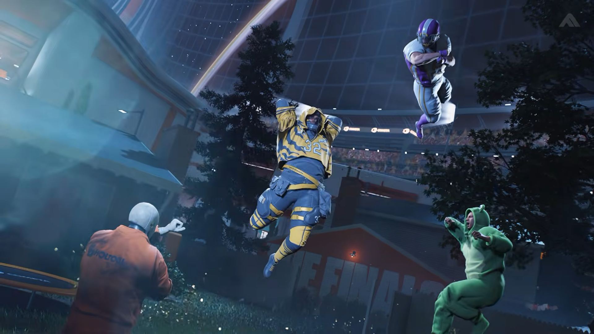 The Finals Solo Showdown game mode heavy slamming down into enemies