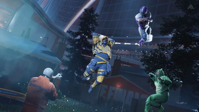 The Finals Solo Showdown game mode heavy slamming down into enemies