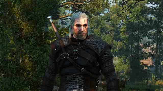 The Witcher 3 Remastered Mod Modular Eyes for Geralt