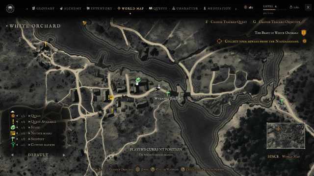 The Witcher 3 Remastered Mod Ink and Iron – UI HUD for map