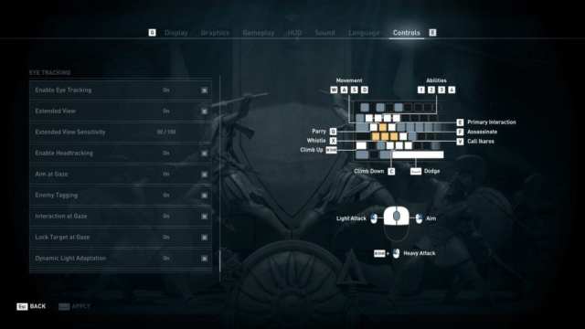 Assassin's Creed Odyssey Controls