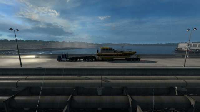 American Truck Simulator Special Transport Dlc Porting The Pilot Boat