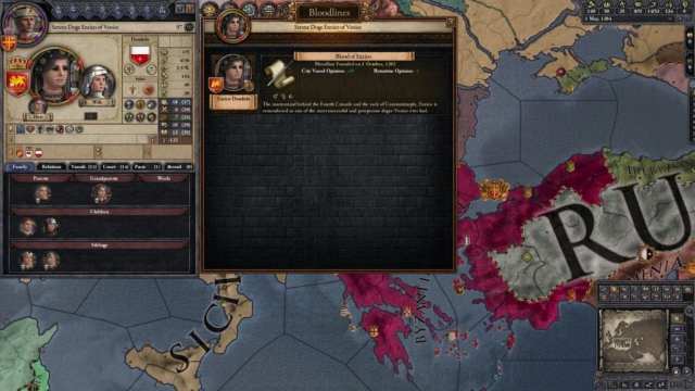 Crusader Kings 2 Holy Fury Review Bloodline Enrico Dandolo