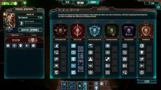 Warhammer 40k Mechanicus Review Tech Priest Disciplines