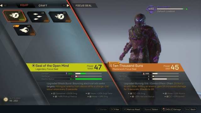 Anthem Leveling, Masterworks, Rolls, Components, Combo Guide Primers And Detonators 