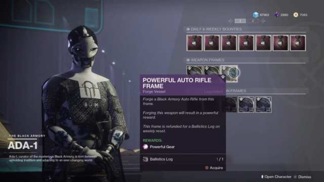 Destiny 2 Joker's Wild Leveling Guide 700 Pl Black Armory Bounties