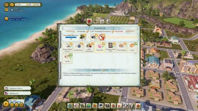 Tropico 6 Monarchy Edicts