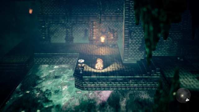 Octopath Traveler Corner Shadows On