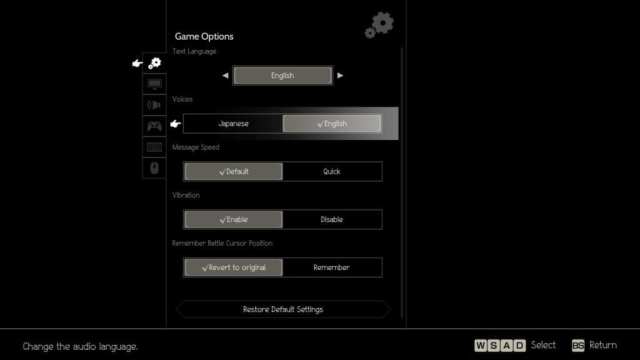 Octopath Traveler Options 1