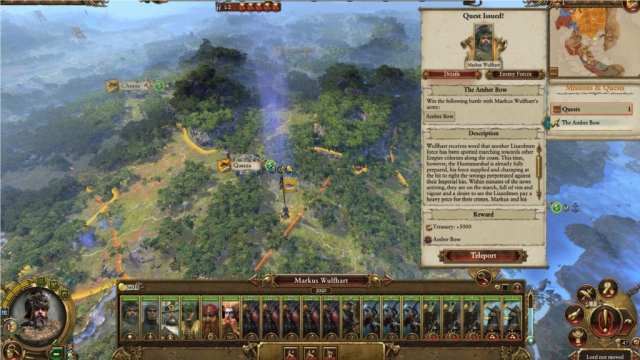 Amber Bow Quest Issued