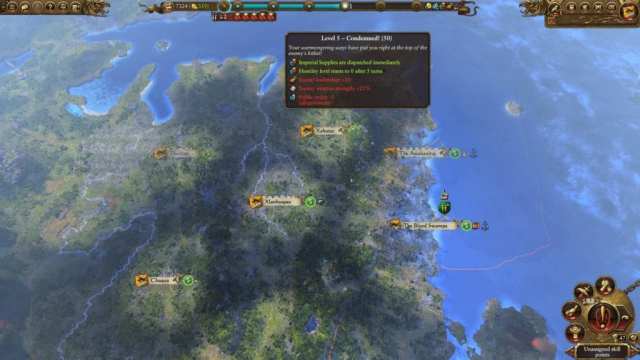 Total War Warhammer 2 Hunter And The Beast Dlc Markus Wulfhart Campaign Guide Emperor's Mandate, Imperial Supplies, Hostility 3